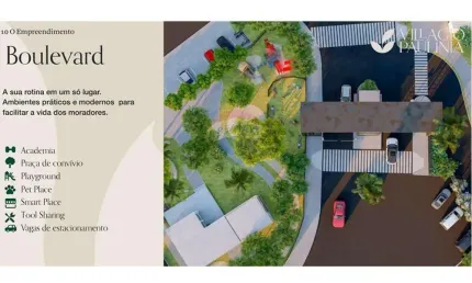 Terreno á venda com 200m² no condomínio villagio em paulínia/sp.