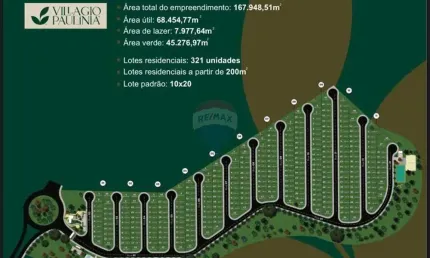 Terreno à venda na Estrada Municipal PLN, 1500, São Bento, Paulínia