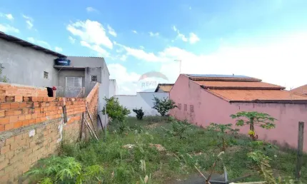 Terreno a vendo totalmente murado com 250m² no bom retiro paulínia/sp