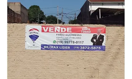 Terreno comercial à venda na Avenida da Saudade, 1000, Recanto Novo Cosmópolis, Cosmópolis