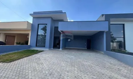 Casa nova à venda, com 3 quartos suítes, piscina, energia fotovoltaica no condomínio campos do conde 2, paulínia/sp