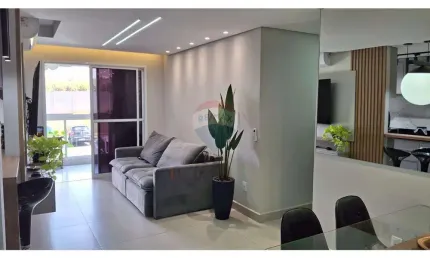 Apartamento 3 dormitórios, sendo 1 suíte, 2 vagas de garagem - paulínia-sp