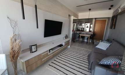 Apartamento com 1 quarto à venda na Rua São Benedito, 621, Vila Caiçara, Praia Grande por R$ 425.000