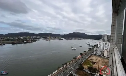 Apartamento com 3 quartos à venda na almirante saldanha da gama - de 117/118 ao fim, 175, ponta da praia, santos por r$ 2.756.000