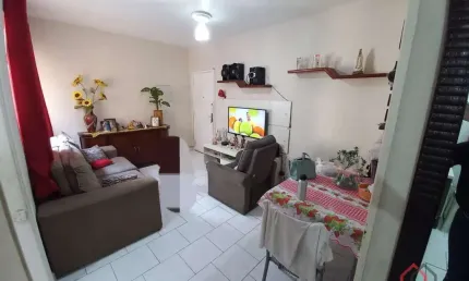 Apartamento com 1 quarto à venda na Praça Princesa Isabel, 92, Itararé, São Vicente por R$ 262.000