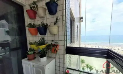 Apartamento com 1 quarto à venda na avenida presidente castelo branco, 4506, aviação, praia grande por r$ 540.000