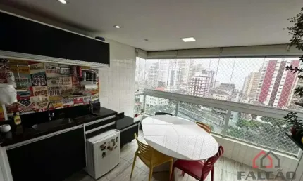 Apartamento com 3 quartos à venda na Rua Joaquim Teixeira de Carvalho, 404, Canto do Forte, Praia Grande por R$ 850.000