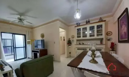 Apartamento com 2 quartos à venda na Avenida Costa Machado, 309, Canto do Forte, Praia Grande por R$ 480.000