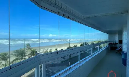 Apartamento com 3 quartos à venda na Avenida Presidente Castelo Branco, 11860, Balneário Maracanã, Praia Grande por R$ 760.000