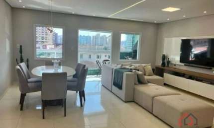 Apartamento com 4 quartos à venda na Avenida Marechal Mallet, 208, Canto do Forte, Praia Grande por R$ 1.200.001