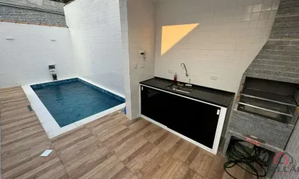 Casa com 3 quartos à venda na Avenida Almirante Cochrane, 270, Aparecida, Santos por R$ 1.290.000