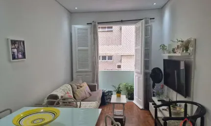 Apartamento com 2 quartos à venda na Rua Governador Pedro de Toledo, 11, Boqueirão, Santos por R$ 393.000