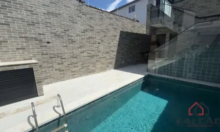 Casa com 3 quartos à venda na delphin moreira, 99, embaré, santos por r$ 1.800.000