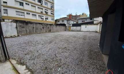 Terreno comercial para alugar na Rua Ricardo Pinto, 46, Aparecida, Santos por R$ 10.000