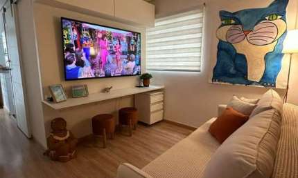 Apartamento com 1 quarto à venda na Bassin Nagib Trabulsi, 107, Ponta da Praia, Santos por R$ 405.000