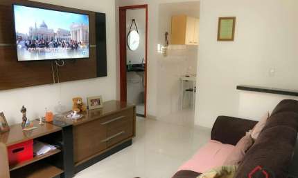 Casa em condomínio fechado com 2 quartos à venda na Cellula Matter, 98, Parque Continental, São Vicente por R$ 235.000
