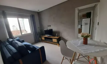 Apartamento com 1 quarto à venda na Rua Cândido Rodrigues, 77, Centro, São Vicente por R$ 299.000
