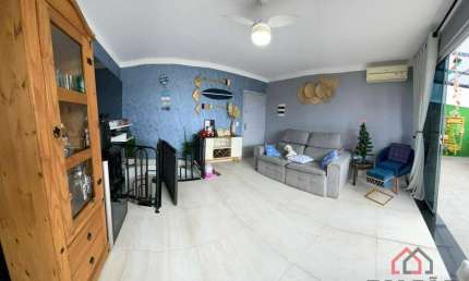 Cobertura com 3 quartos à venda na Rua Dino Tognini, 495, Vila Caiçara, Praia Grande por R$ 780.000