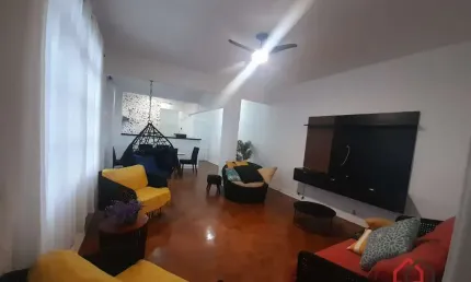 Apartamento com 2 quartos para alugar na avenida presidente wilson, 23, gonzaga, santos por r$ 7.000