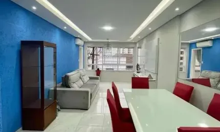 Apartamento com 2 quartos para alugar na Padre Manoel da Nóbrega, 392, Itararé, São Vicente por R$ 4.100