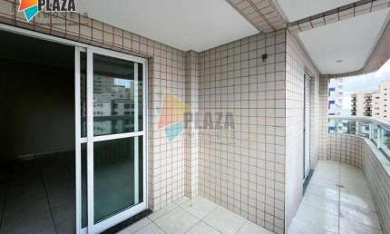 Apartamento com 2 dormitórios para alugar, 78 m² por R$ 3.100,01/mês - Aviação - Praia Grande/SP
