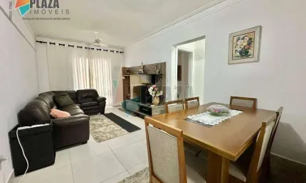 Apartamento para alugar, 115 m² por R$ 6.000,00/mês - Canto do Forte - Praia Grande/SP
