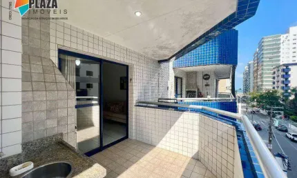 Apartamento à venda, 112 m² por R$ 645.000,00 - Canto do Forte - Praia Grande/SP