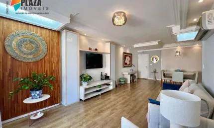 Apartamento com 2 dormitórios à venda, 103 m² por R$ 680.000,00 - Canto do Forte - Praia Grande/SP