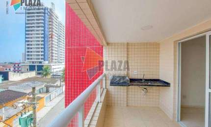 Apartamento à venda, 77 m² por R$ 455.000,00 - Aviação - Praia Grande/SP