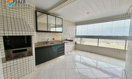 Apartamento com 3 dormitórios para alugar, 143 m² por R$ 6.500,00/mês - Boqueirão - Praia Grande/SP