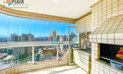 Apartamento 2 dormitórios com 1 suíte à venda, 68 m² por R$ 420.000 - Tupi - Praia Grande/SP