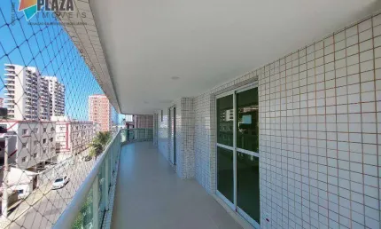 Apartamento com 3 dormitórios para alugar, 162 m² por R$ 5.600,00/mês - Tupi - Praia Grande/SP