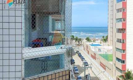 Apartamento 2 dormitórios com 1 suíte à venda, 110 m² por R$ 690.000 - Vila Guilhermina - Praia Grande/SP