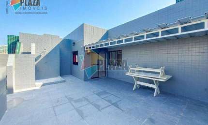 Cobertura à venda, 185 m² por R$ 849.000,00 - Tupi - Praia Grande/SP