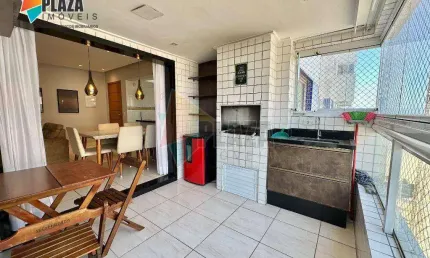 Apartamento com 3 dormitórios à venda, 112 m² por r$ 830.000,00 - vila guilhermina - praia grande/sp