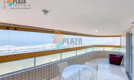 Apartamento com 3 dormitórios à venda, 130 m² por r$ 1.170.000,00 - aviação - praia grande/sp