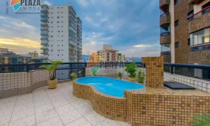 Cobertura à venda, 190 m² por R$ 798.000,00 - Tupi - Praia Grande/SP