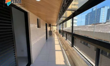 Apartamento com 2 dormitórios à venda, 79 m² por R$ 750.000,00 - Canto do Forte - Praia Grande/SP