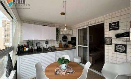 Apartamento à venda, 82 m² por R$ 610.000,00 - Aviação - Praia Grande/SP