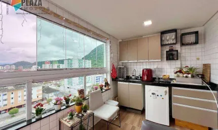 Apartamento à venda, 90 m² por r$ 700.000,00 - canto do forte - praia grande/sp