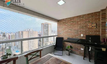 Apartamento com 2 dormitórios à venda, 69 m² por R$ 560.000,00 - Canto do Forte - Praia Grande/SP