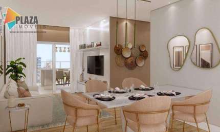 Apartamento à venda, 79 m² por R$ 618.180,00 - Vilamar - Praia Grande/SP