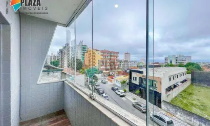 Apartamento com 2 dormitórios à venda, 61 m² - Boqueirão - Praia Grande/SP