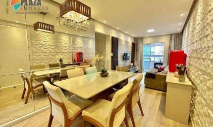 Apartamento à venda, 85 m² por R$ 670.000,00 - Canto do Forte - Praia Grande/SP