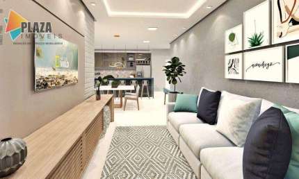 Apartamento à venda, 80 m² por R$ 449.000,00 - Vila Assunção - Praia Grande/SP