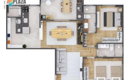 Apartamento à venda, 104 m² por R$ 899.900,00 - Canto do Forte - Praia Grande/SP