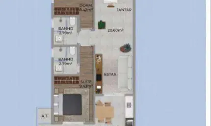 Apartamento à venda, 76 m² por r$ 549.000,00 - vila guilhermina - praia grande/sp