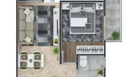 Apartamento com 2 dormitórios à venda, 53 m² por r$ 410.000,00 - balneário pires - praia grande/sp