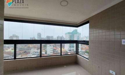 Apartamento com 2 dormitórios para alugar, 78 m² por R$ 3.600,00/mês - Mirim - Praia Grande/SP