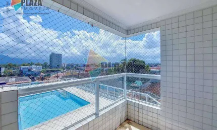 Apartamento à venda, 46 m² por r$ 290.000,00 - tupi - praia grande/sp